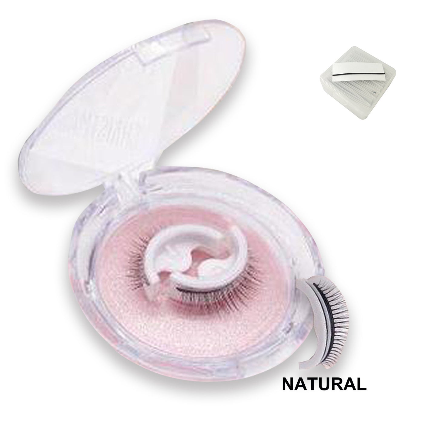 Women's Self Adhesive False Eyelashes Thick Glue Free