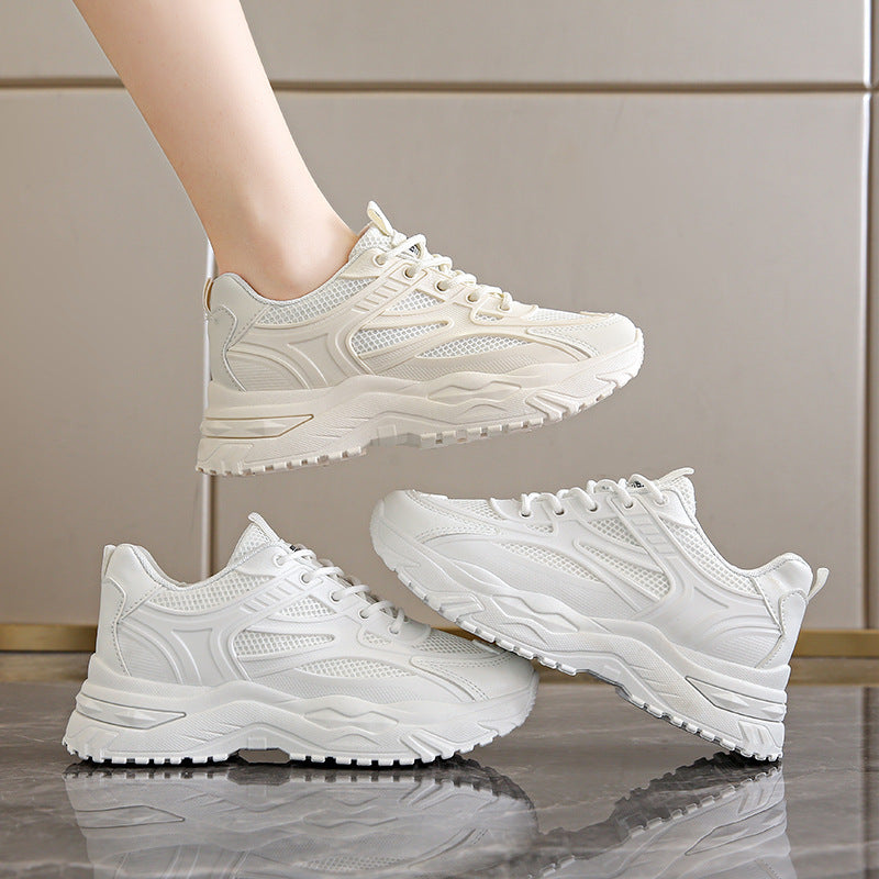 Women's New Fashionable Casual Sneaker Comfortable Running White Shoes