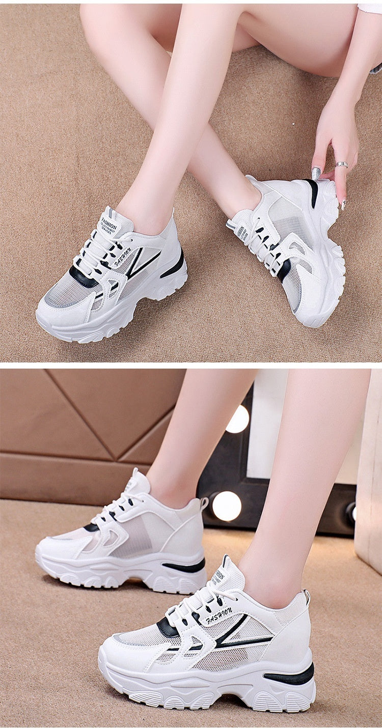 Height Increasing Insole Dad Shoes Casual Sports Platform