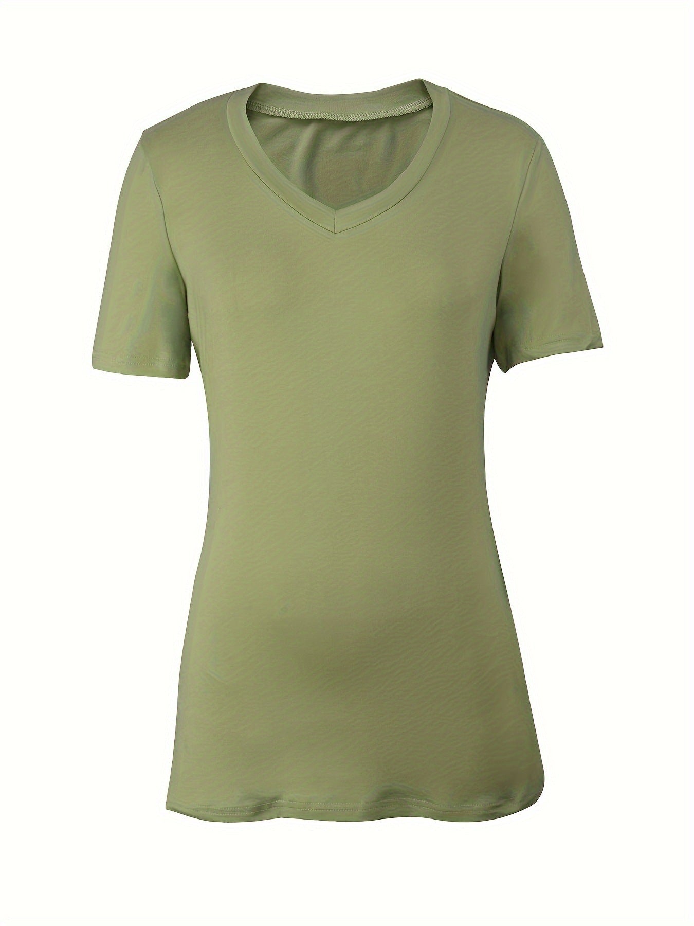 Women's V-neck Slim-fit Top