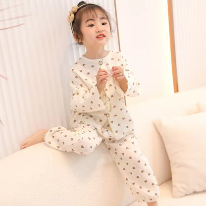 Cartoon Cotton Children's Pajama Set