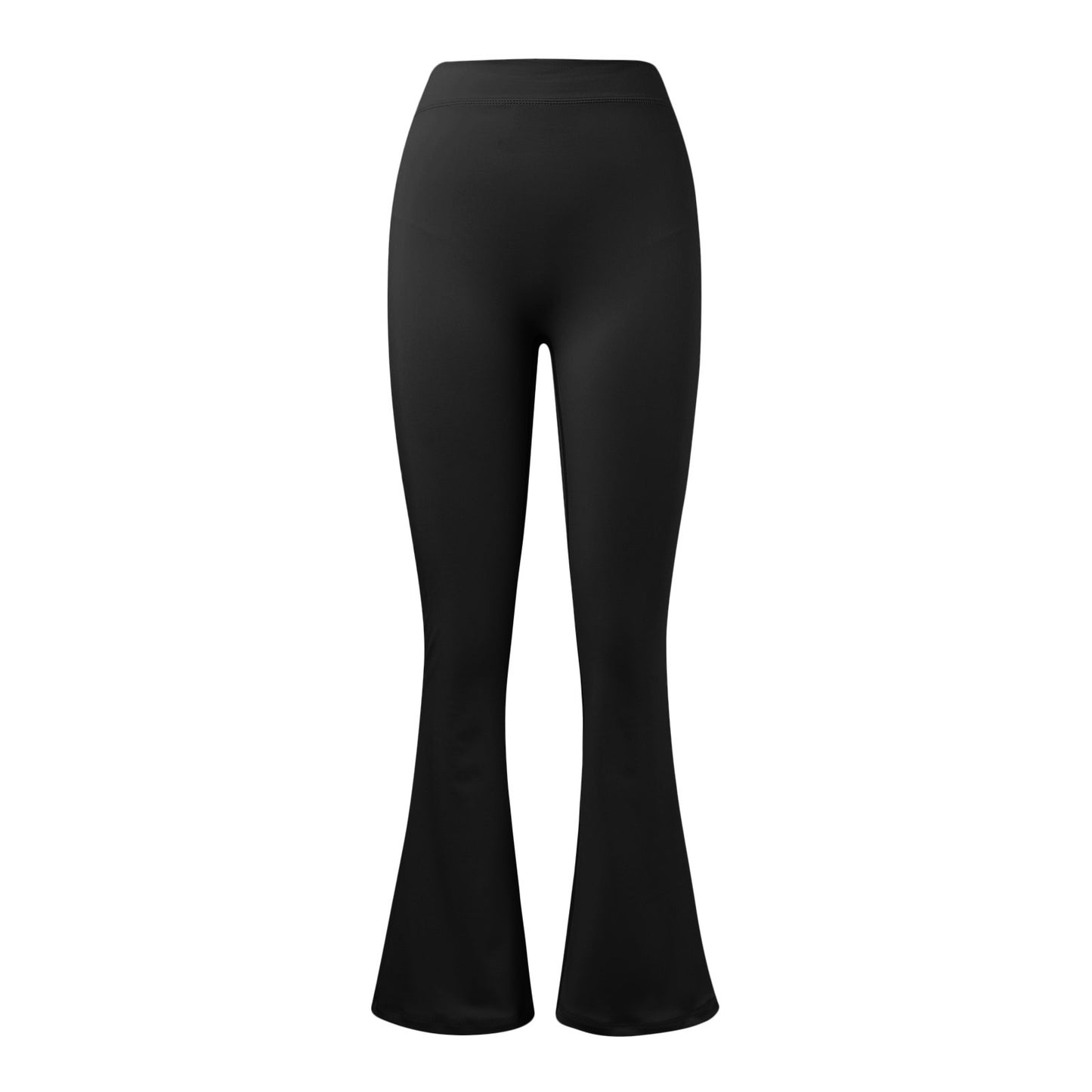 Nude Feel Seamless Slightly Flared Yoga Pants Sports Running Fitness Pants Female High Waist Hip Lift Yoga Pants