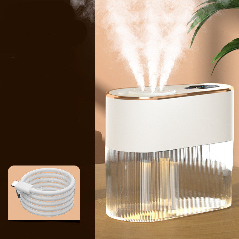 Electric Three Jet Humidifier Household Bedroom Desktop