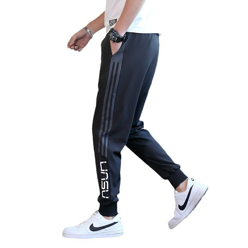 Summer Ultra-thin Quick-drying Ankle Banded Pants