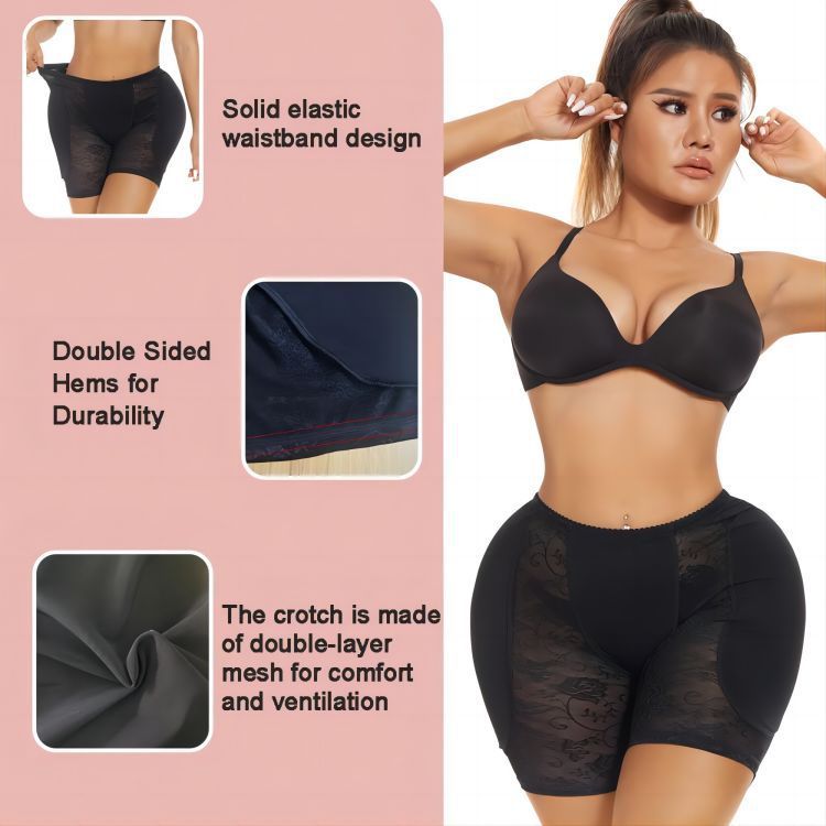 Women's Mesh Breathable Fake Butt Hip-lifting Underwear